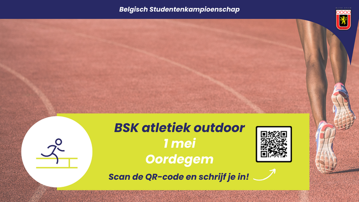 Belgisch studentenkampioenschap atletiek outdoor 2023