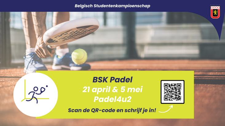 Belgisch studentenkampioenschap Padel 2023