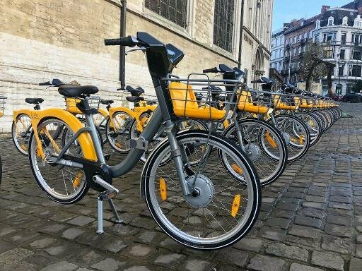 Villo fiets Brussel